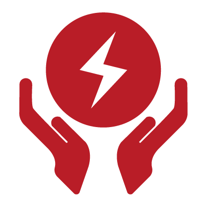 hands voltage icon